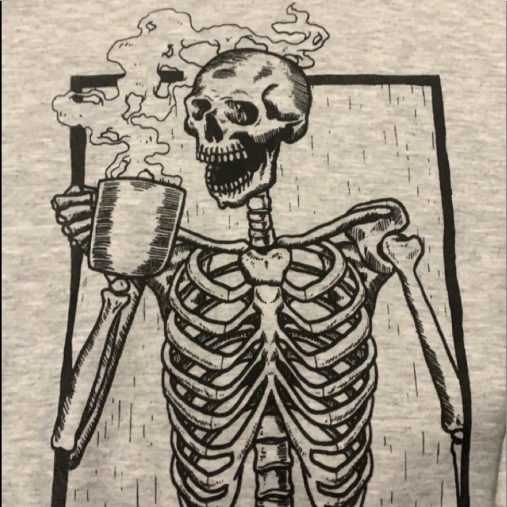 Skeleton crew neck💀